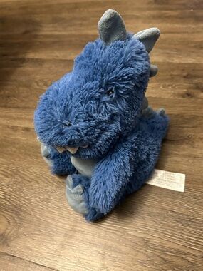 Plush Blue Dragon Stuffed Animal - Soft Cozy Toy